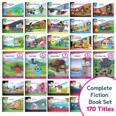 Complete Decodable Fiction Collection Plus Additional Adventures (1x copy of each title)