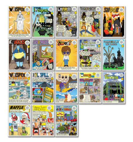 Set 2 Intervention Comics