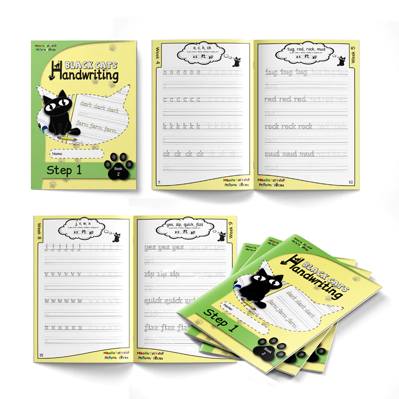 Handwriting Step 1 Book 2 (Reception) – Set of 10