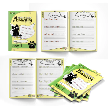 Handwriting Step 1 Book 3 (Reception) – Set of 10