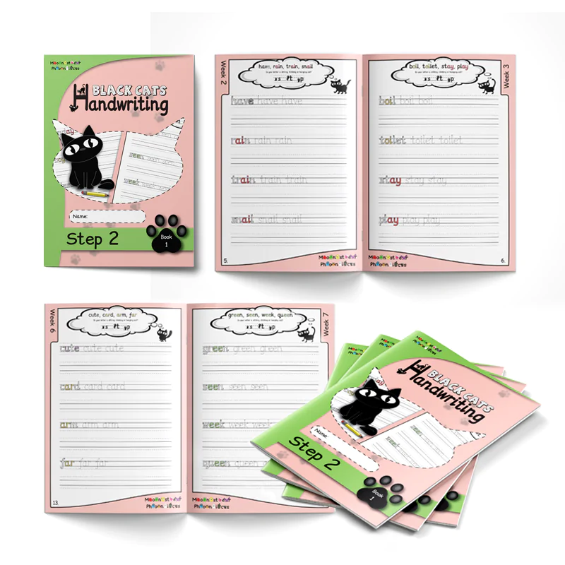 Handwriting Step 2 Book 1 (Year 1) – Set of 10