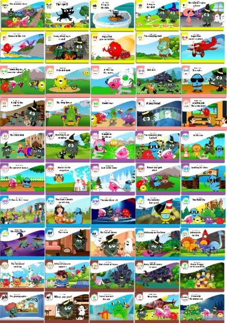 Full set of Year 1 books - Stages 4, 5, 6, 7 and 8 (50 books)