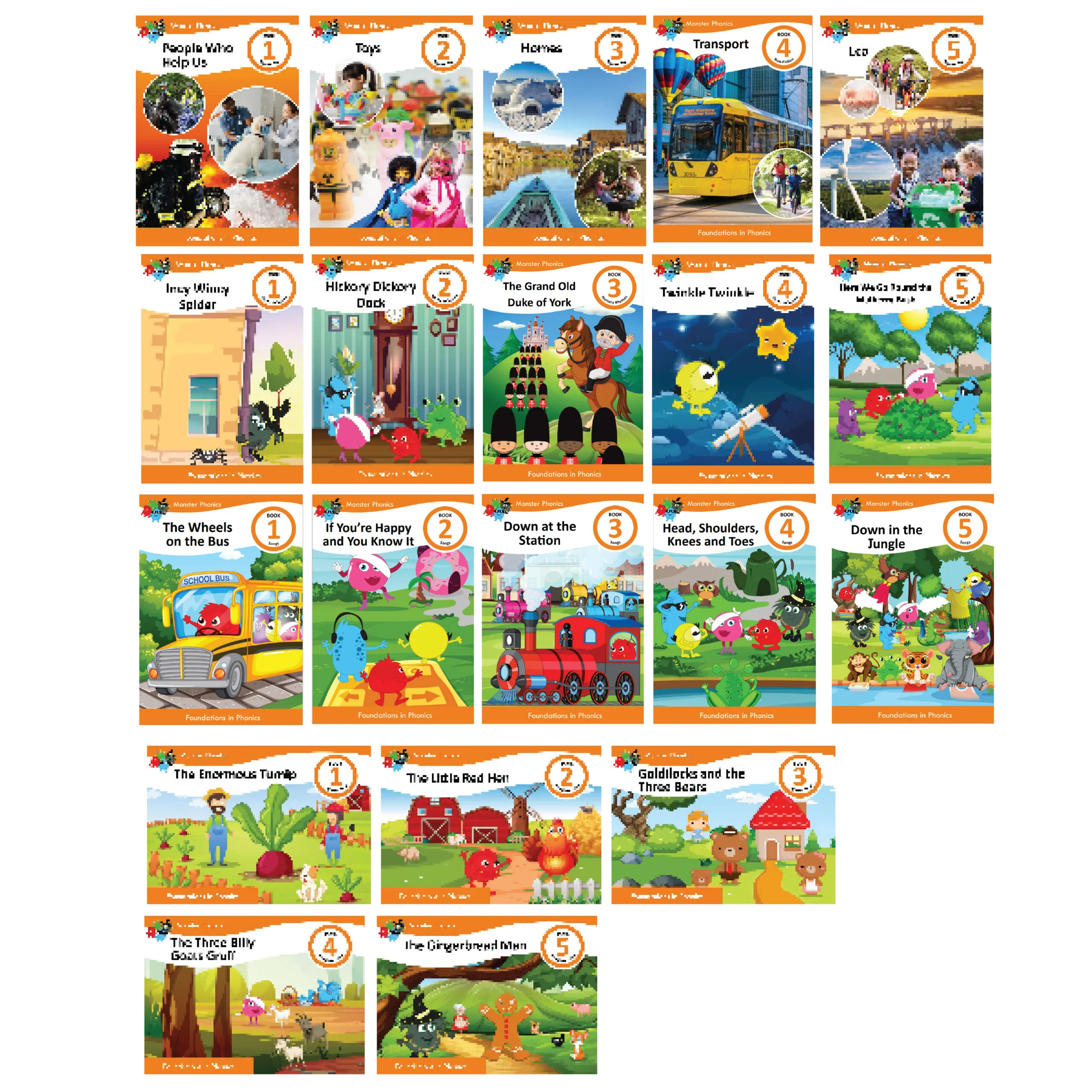 1 Set of 20 Foundations Books