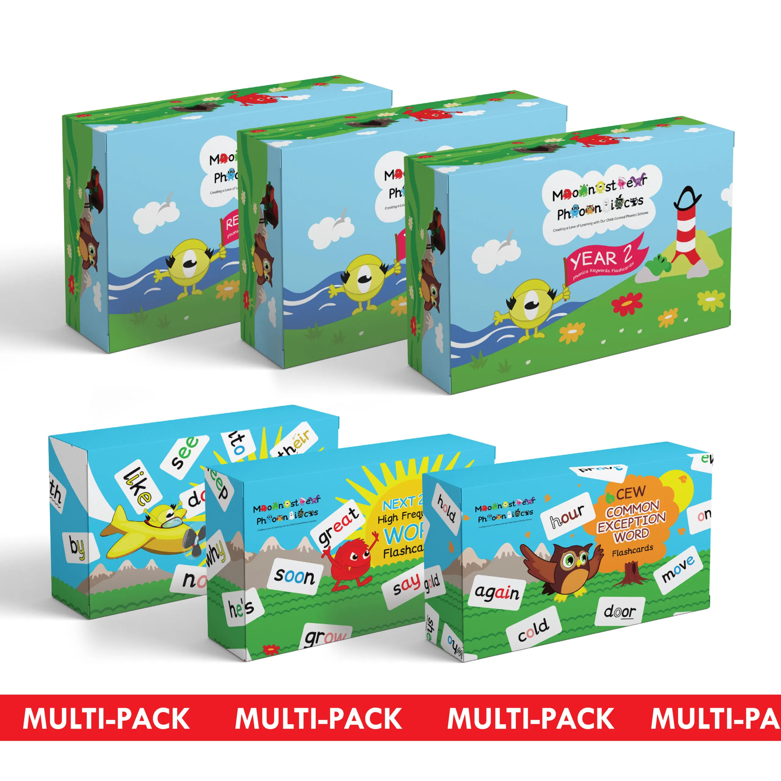 Bumper Set of Flashcards! Keywords, HFWs, CEWs