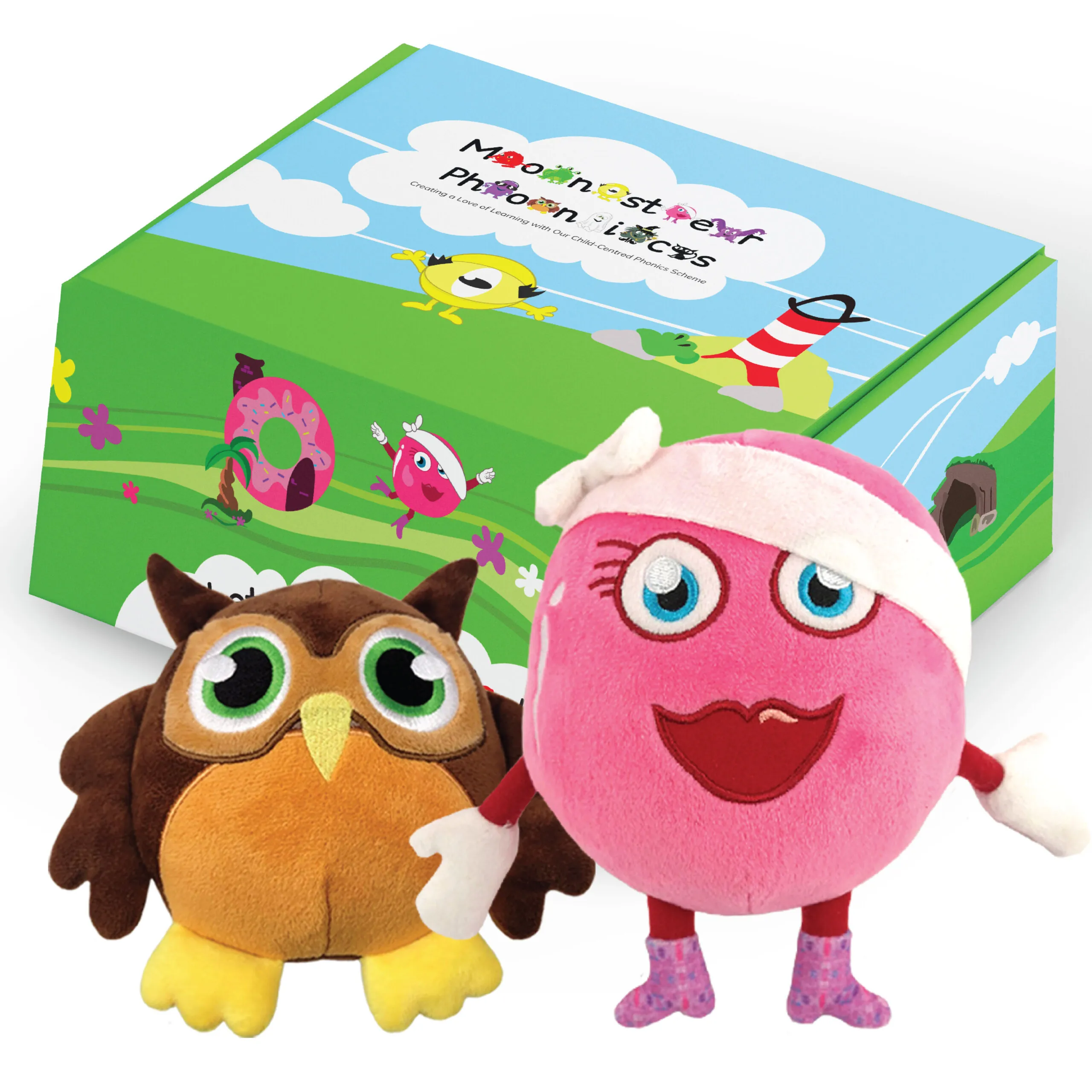 Set of 10 Monsters Characters