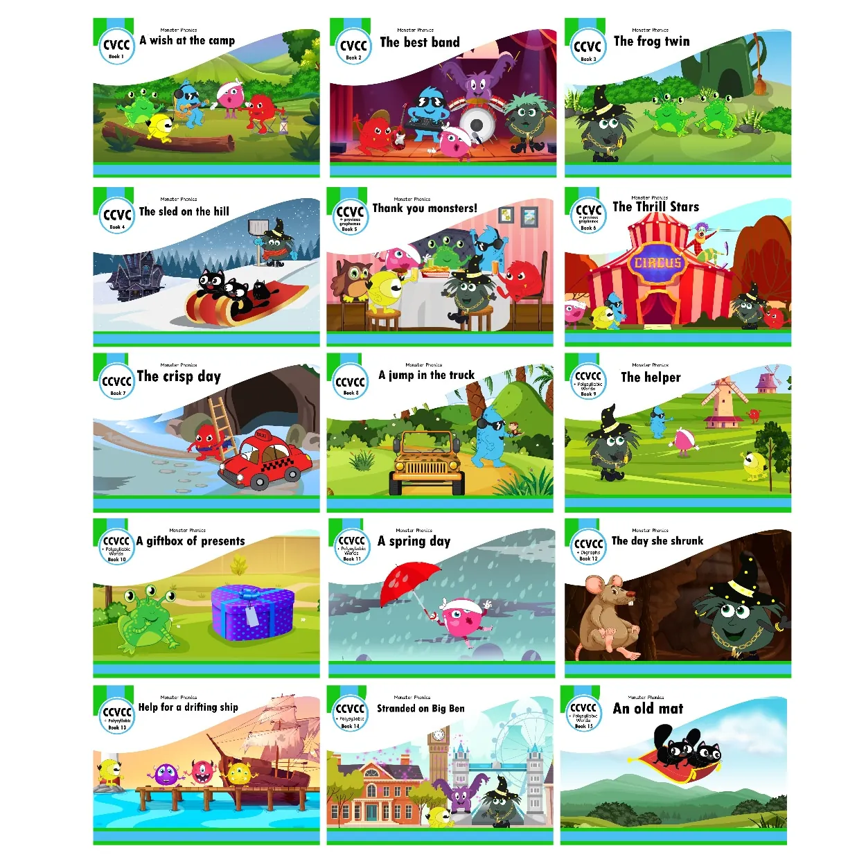 Stage 3.2 - Set of 15 reading books