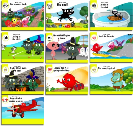Stage 4 - Set of 10 reading books