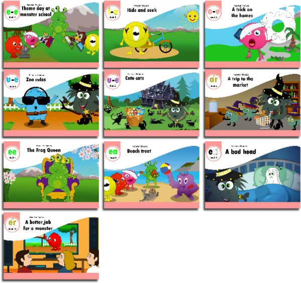 Stage 5 - Set of 10 reading books