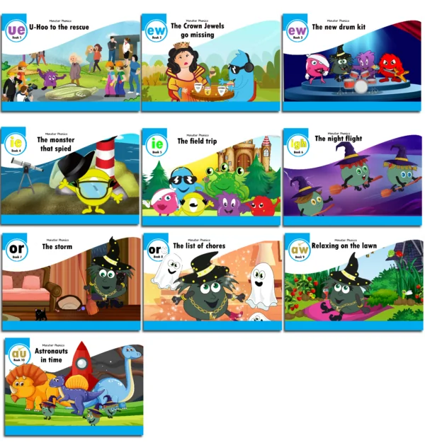 Stage 7 - Set of 10 reading books