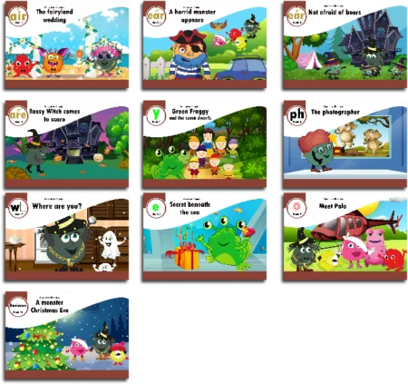 Stage 8 - Set of 10 reading books