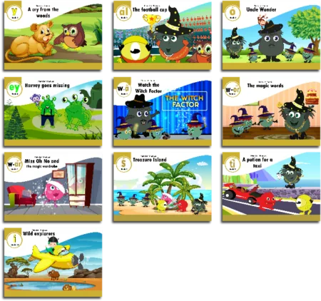 Stage 10 - Set of 10 reading books